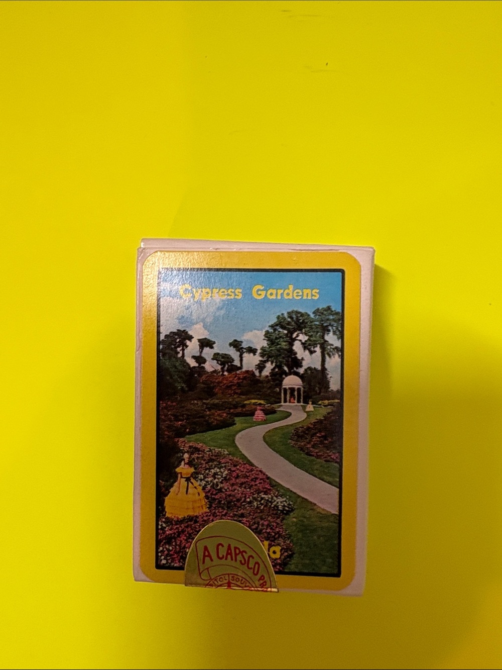 Miniature Playing Cards Cypress Gardens